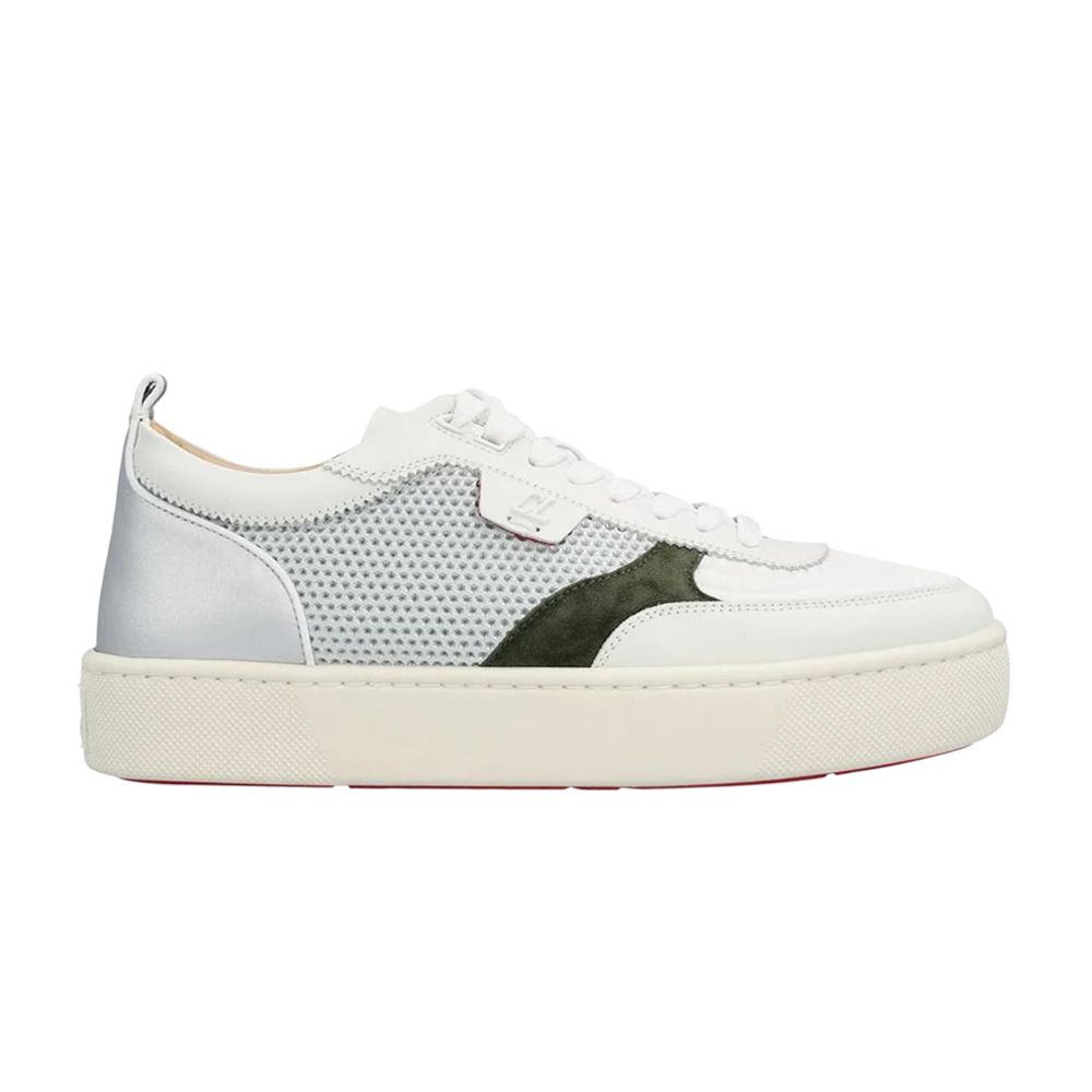 Pre-owned Christian Louboutin Happyrui Flat 'white Green' | Men's Size 44