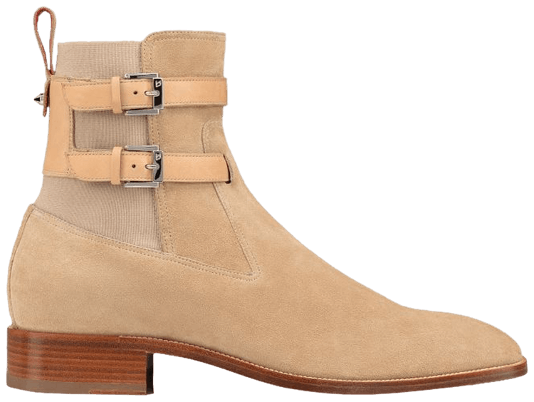 Christian Louboutin Sahni Horse Flat Atlas Natural