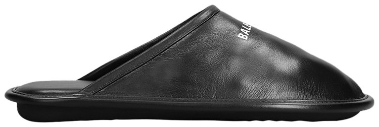 Balenciaga Home Flat Black White