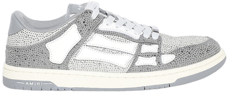 Amiri Skel Top Low Crystal Grey