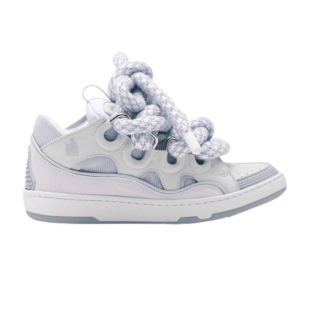 Pre-owned Lanvin Wmns Curb Sneakers 'snake Laces - White' | Women's Size 39