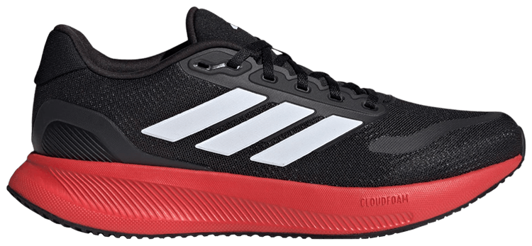 Adidas Runfalcon 5 Black White Bright Red