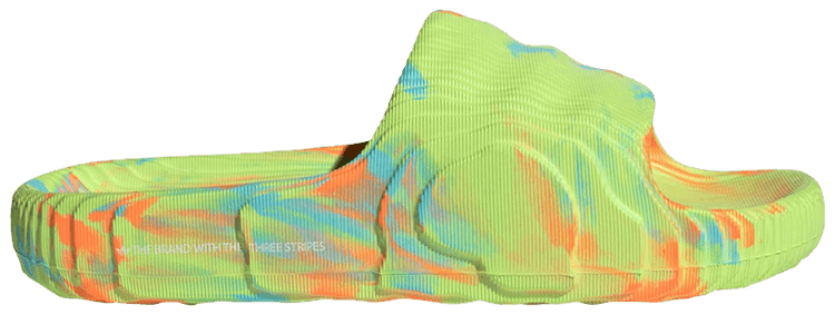 Adidas Adilette 22 Slide Race To Mars Pack Semi Solar Yellow Orange