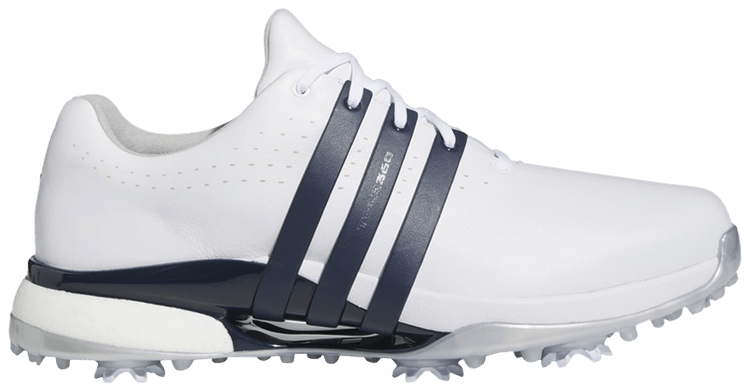 Adidas Tour 360 24 Golf Wide White Collegiate Navy