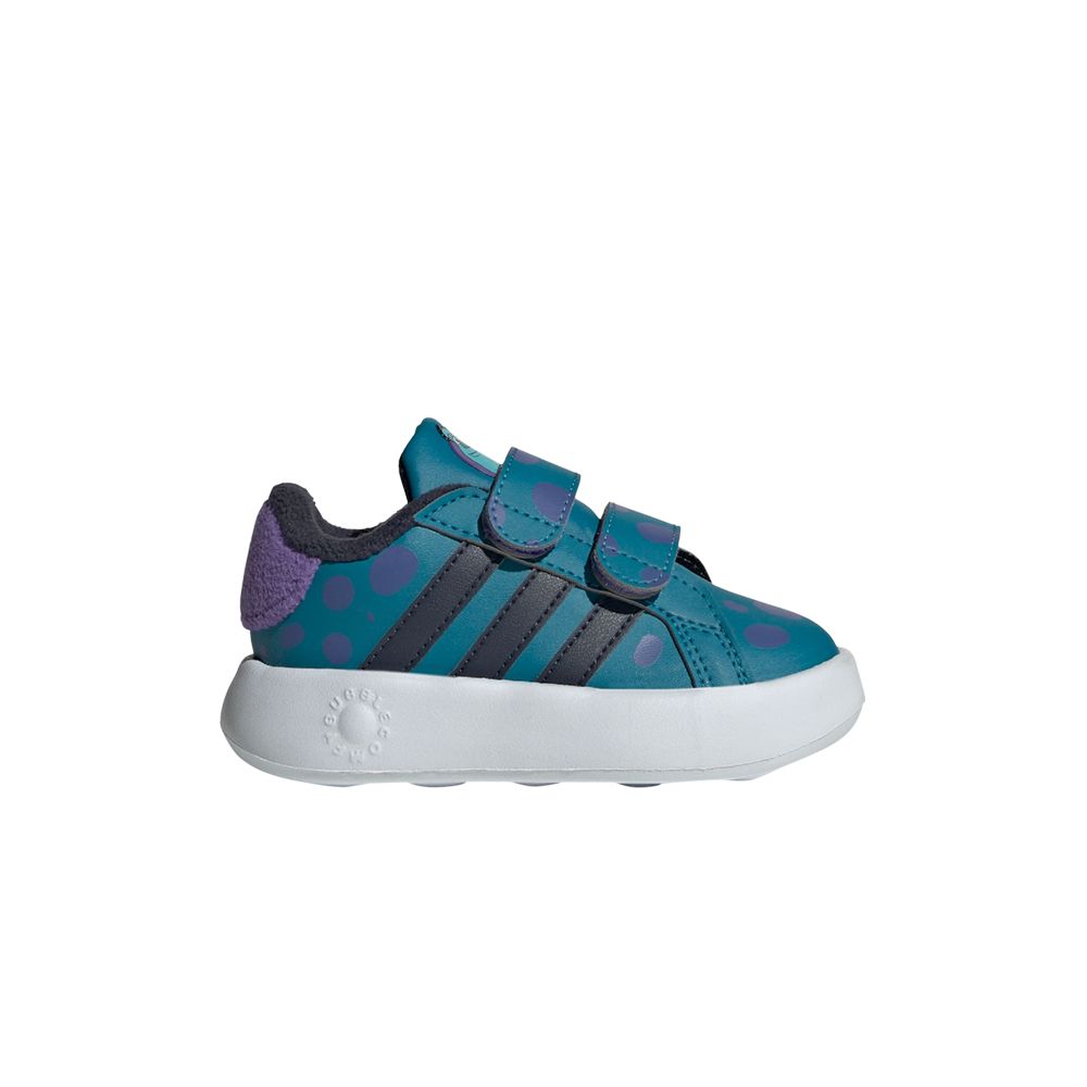 Pre-owned Adidas Originals Adidas Disney X Grand Court 2.0 I 'sulley' | Teal | Infant Size 6.5