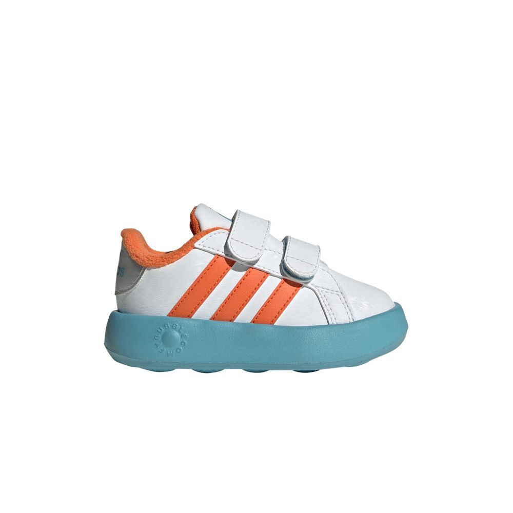 Pre-owned Adidas Originals Adidas Disney X Grand Court 2.0 I 'olaf' | White | Infant Size 9