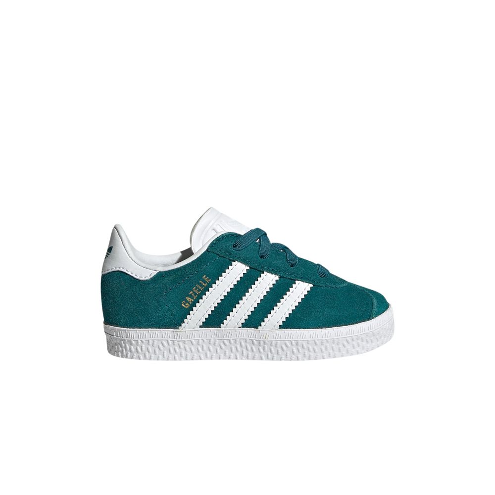 Pre-owned Adidas Originals Adidas Gazelle Comfort Closure El I 'legacy Teal' | Infant Size 5 In Blue