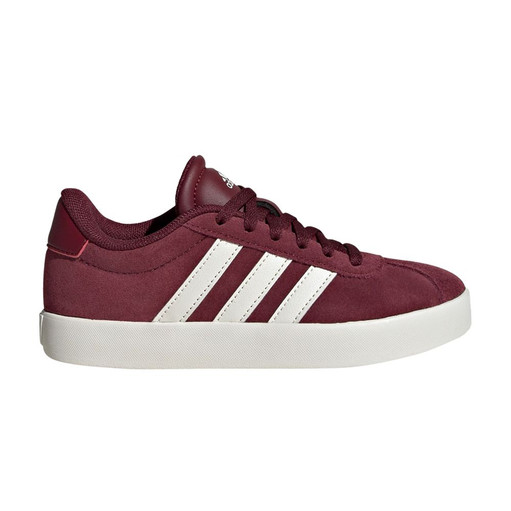 Pre-owned Adidas Originals Adidas Vl Court 3.0 K 'shadow Red' | Kid's Size 6