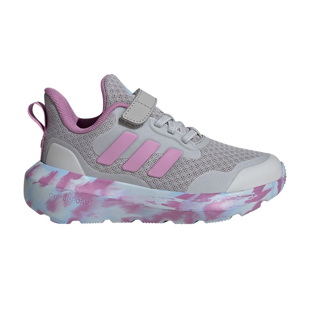 Pre-owned Adidas Originals Adidas Fortarun 3 C 'grey Preloved Purple Marbled' | Kid's Size 12.5 In Gray