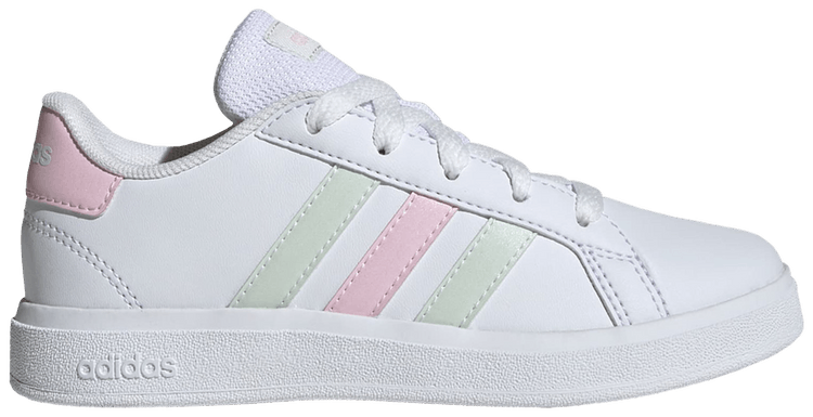 Buy Grand Court Lace-Up K 'White Crystal Jade Pink' - IH4886