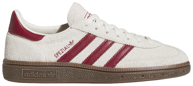 Buy Wmns Handball Spezial Off White Collegiate Burgundy JH8699 GOAT DE