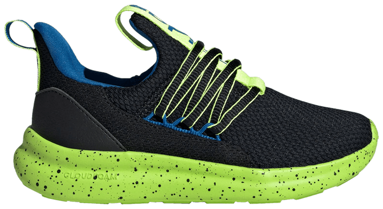 Adidas Lite Racer Adapt 70 K Black Lucid Lemon Speckled