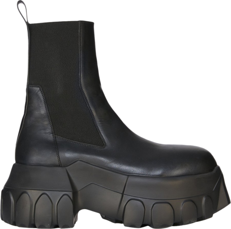 Rick Owens Wmns Beatle Mega Tractor Boot Black