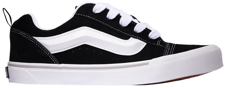 Vans Knu Skool Kids Black White Grey
