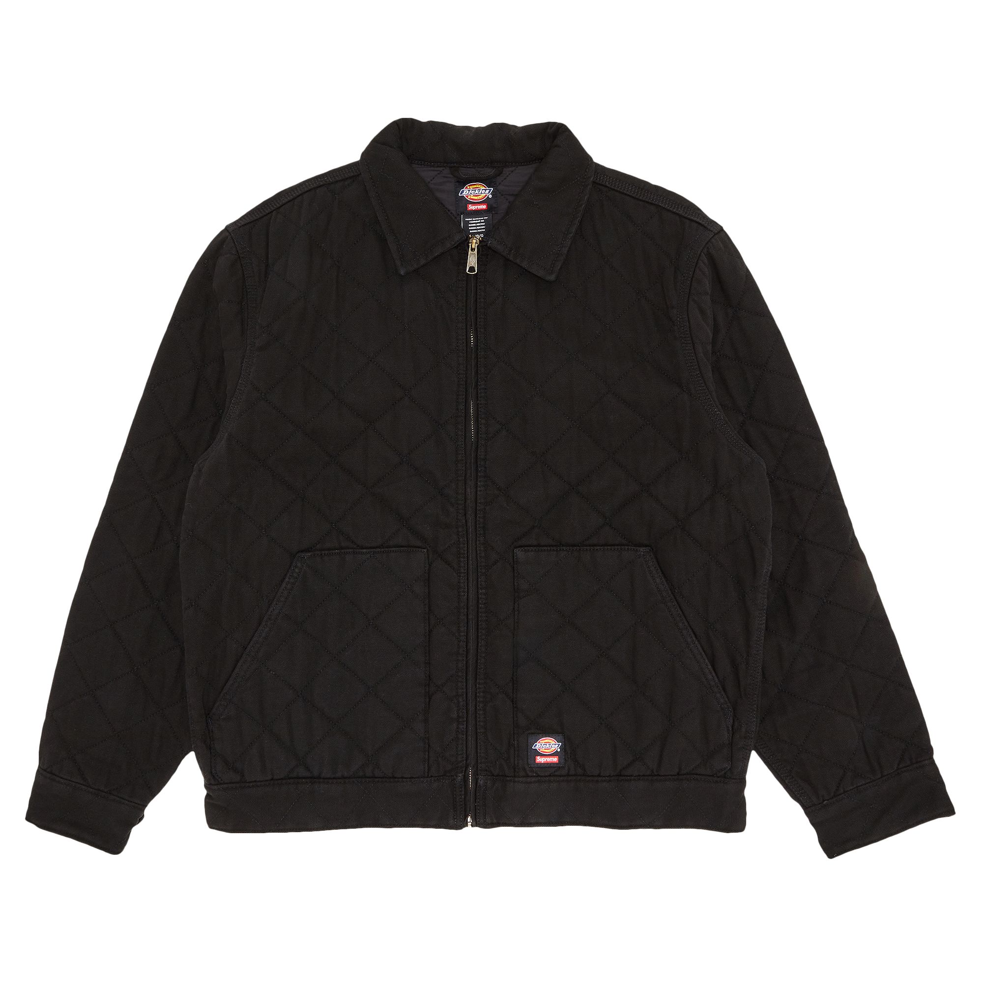 Pre-owned Supreme X Dickies Quilted Work Jacket 'black' | Men's Size M