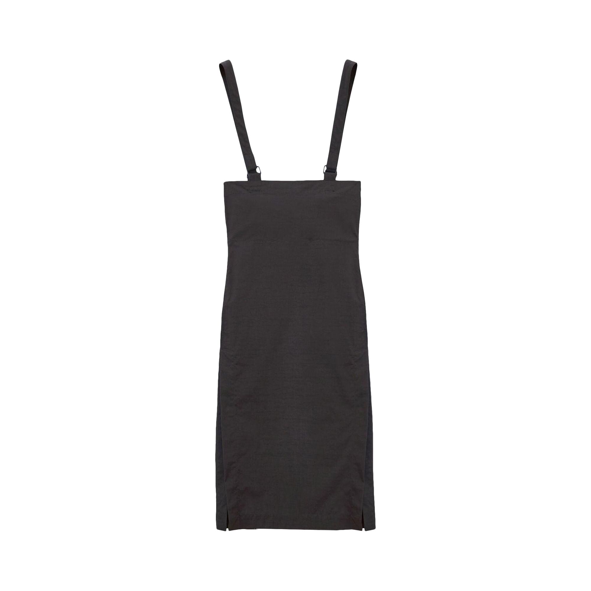 Pre-owned Lemaire Skirt With Straps 'dark Coffee' | Grey | Women's Size 36 In Gray