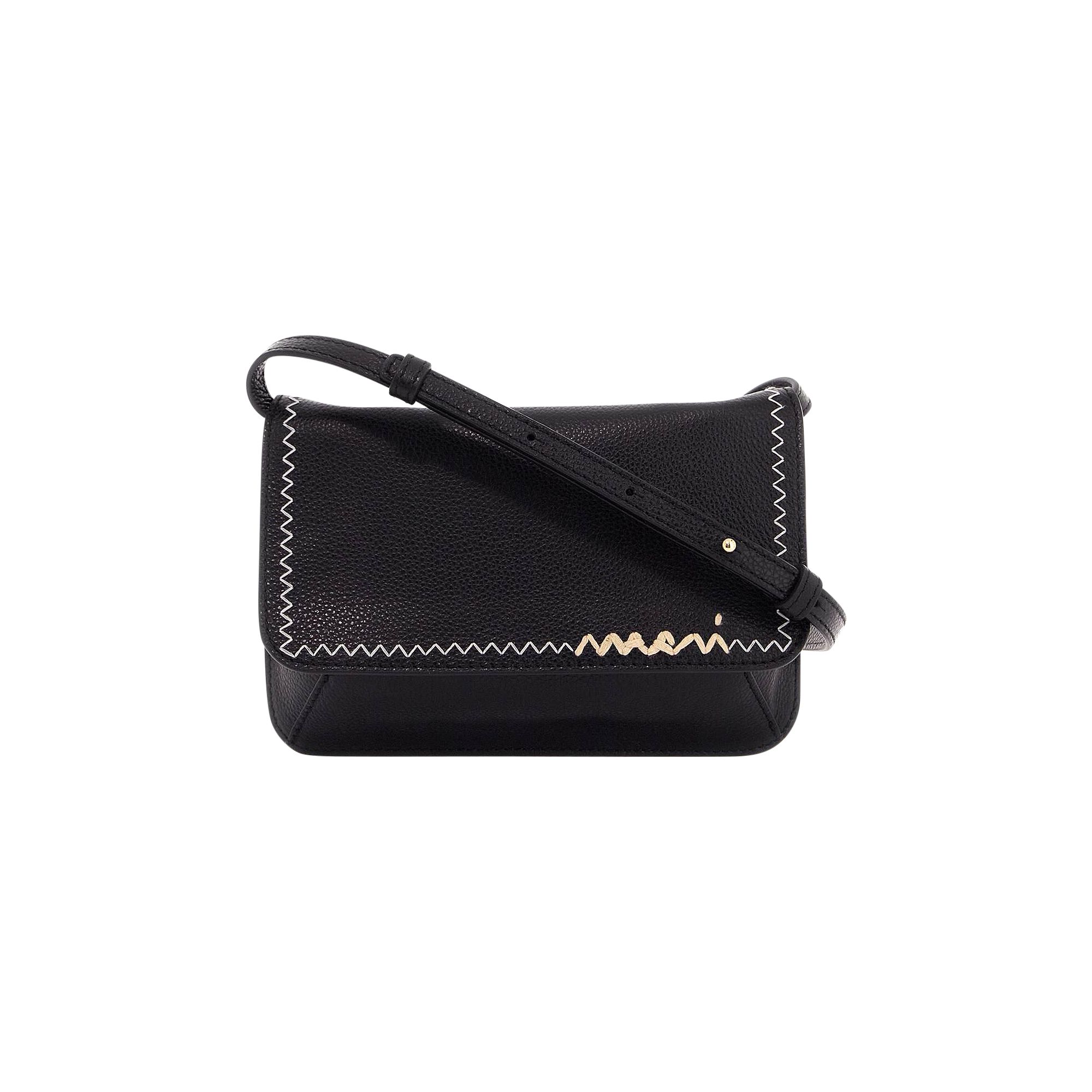Marni Pochette Mending Bag 'Black' | Women's Size Onesize