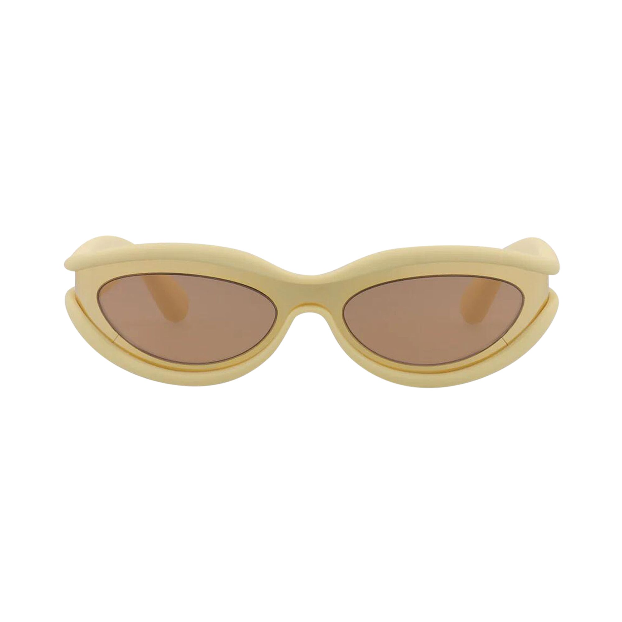 Bottega Veneta Wrap Around Sunglasses 'Gold/Brown' | Men's Size Onesize