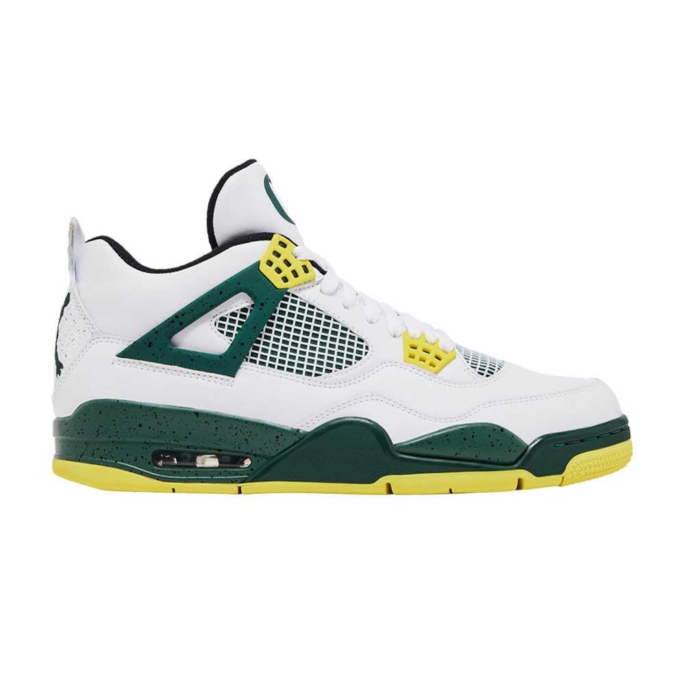 Air Jordan 4 Retro 'Oregon Ducks - Duckman' PE | White | Men's Size 15 - SP12MNJDLS311