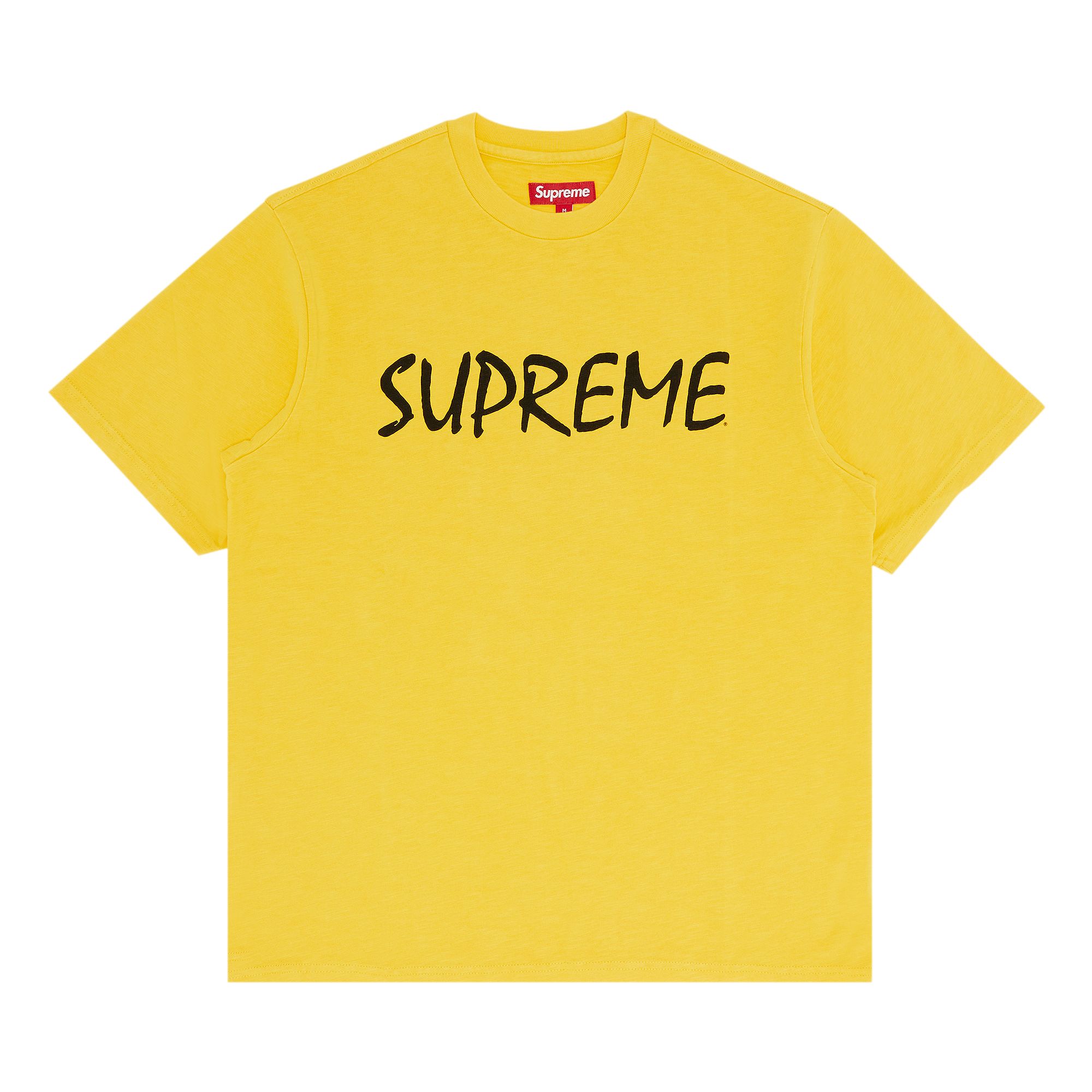 Supreme FTP Short-Sleeve Top 'Yellow' | Men's Size M
