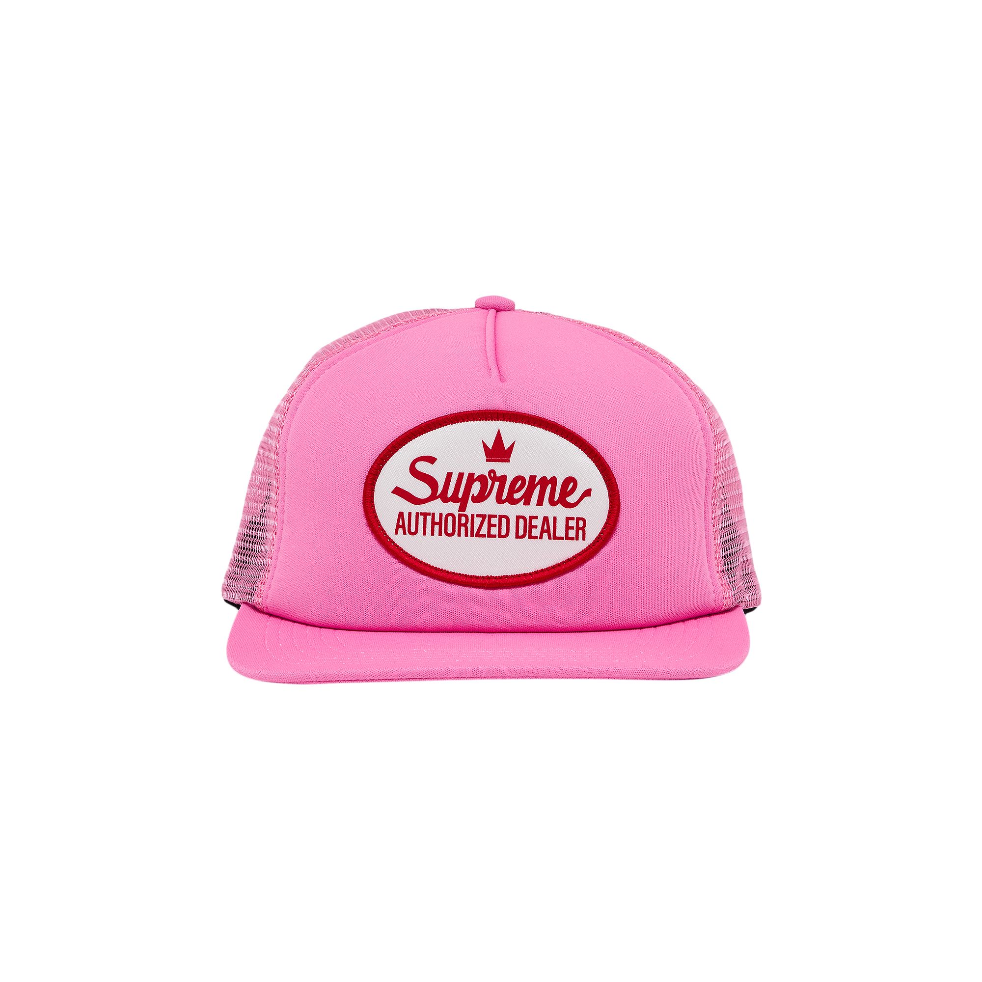 Pre-owned Supreme Authorized Mesh Back 5-panel 'pink'