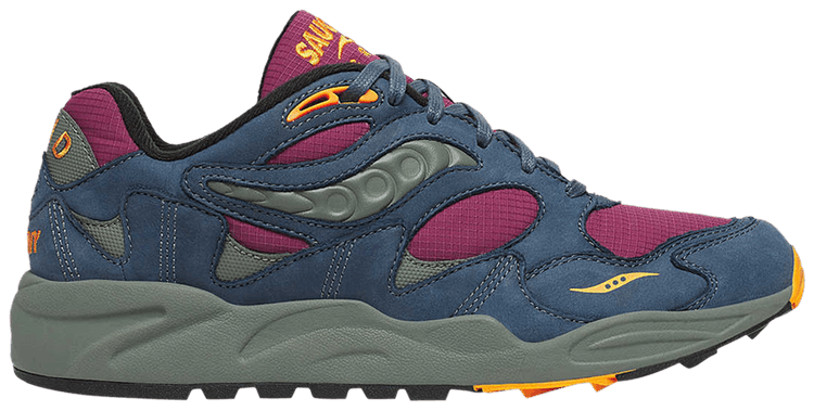 Saucony Grid Shadow 2 Premium Purple Blue