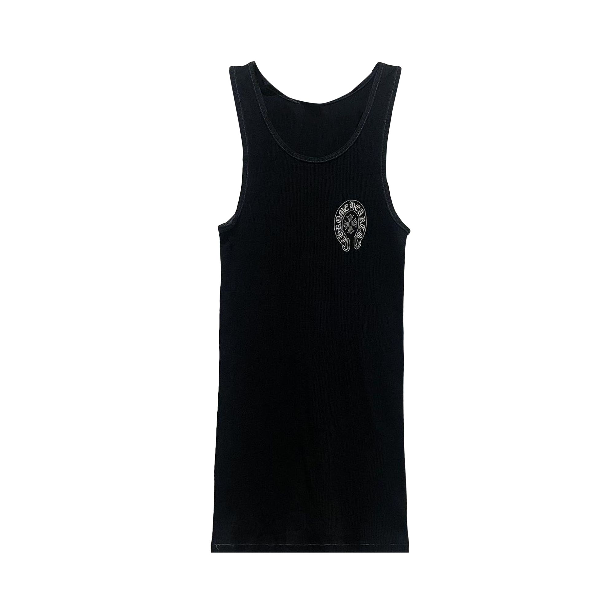 Pre-owned Chrome Hearts Honolulu Tank Top 'black'