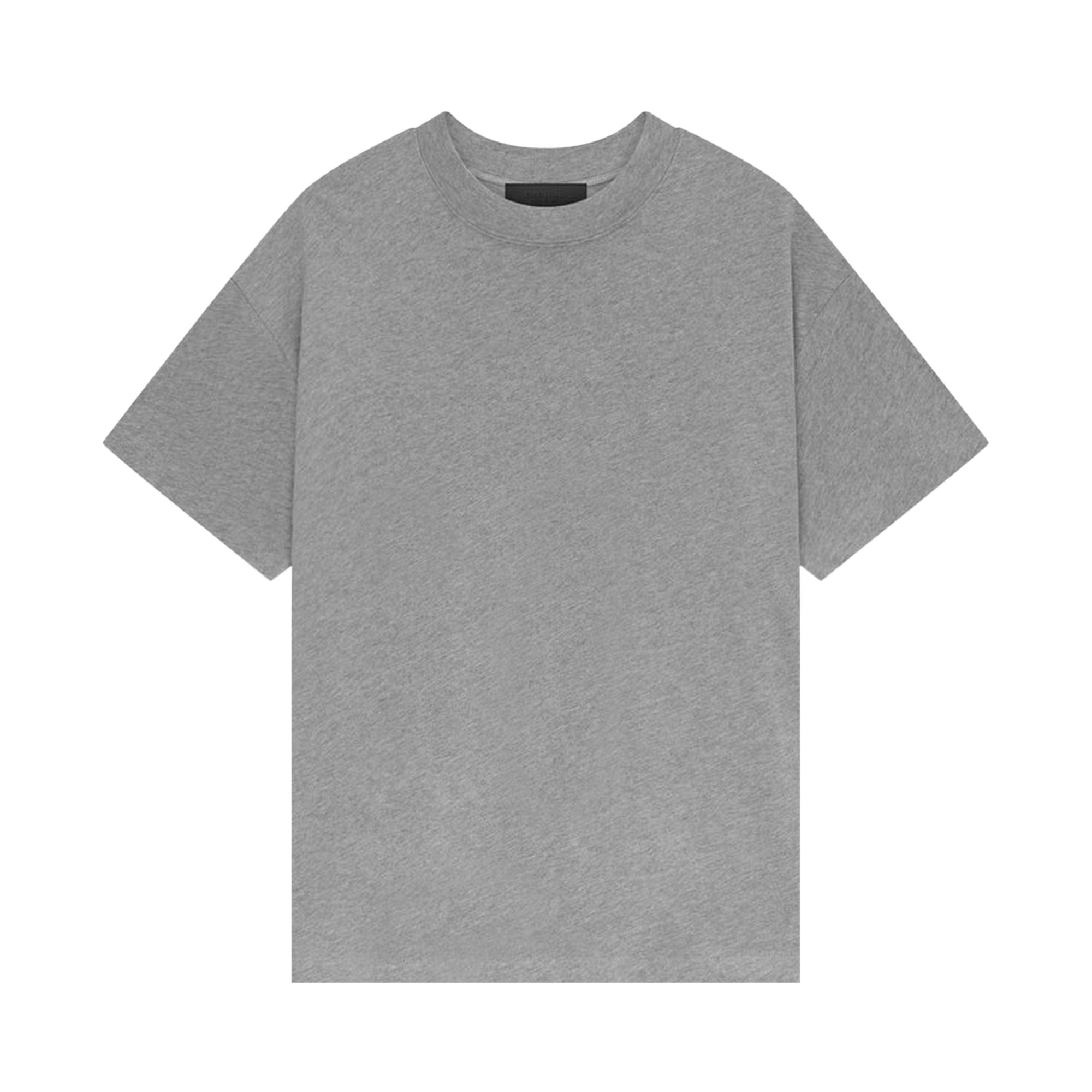 Pre-owned Essentials Fear Of God Tee (3 Pack) 'dark Heather' In Grey