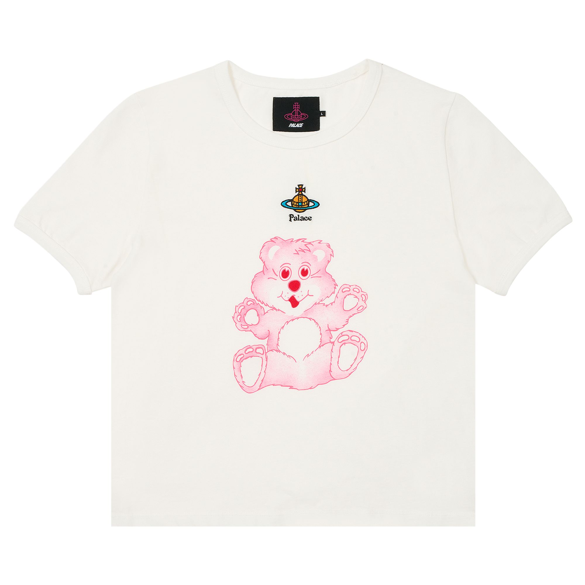 Pre-owned Palace X Vivienne Westwood Baby Tee 'off White' In Cream