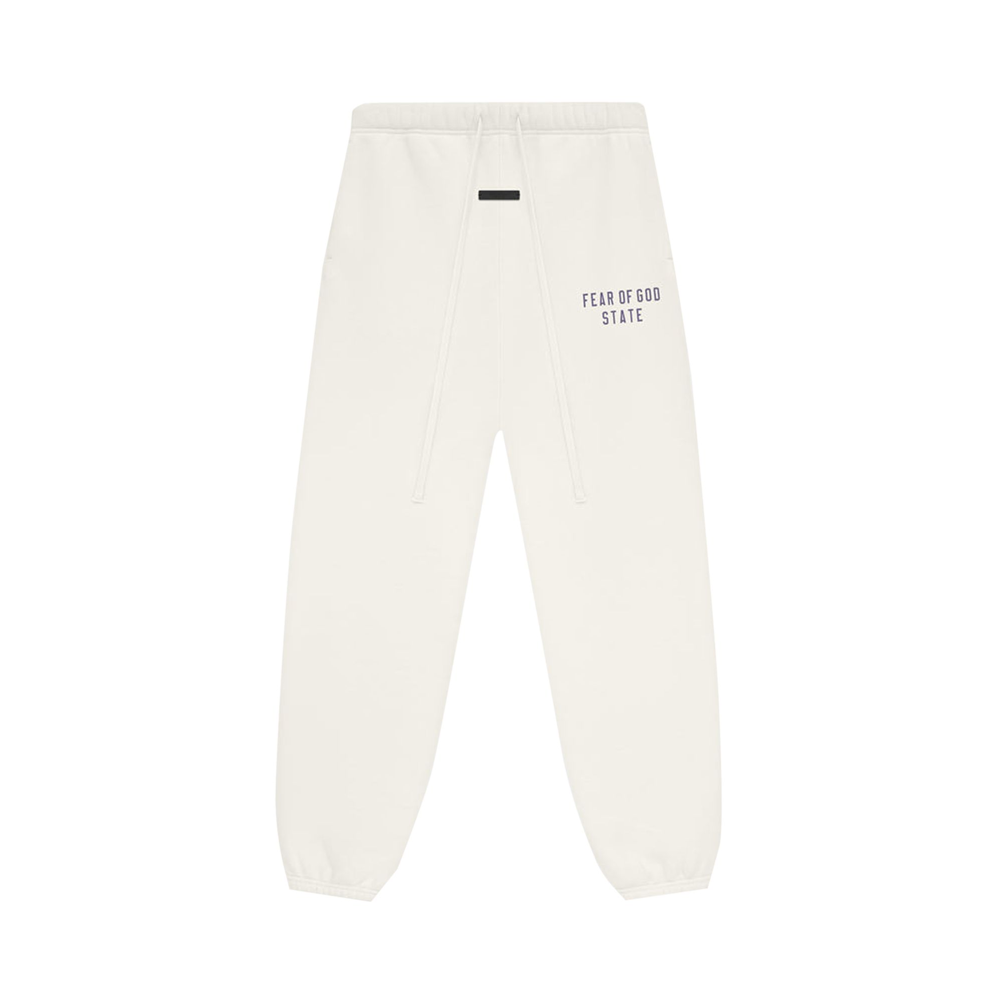Pre-owned Essentials Fear Of God Fleece Sweatpant 'shell' | Cream | Men's Size Xxl In White