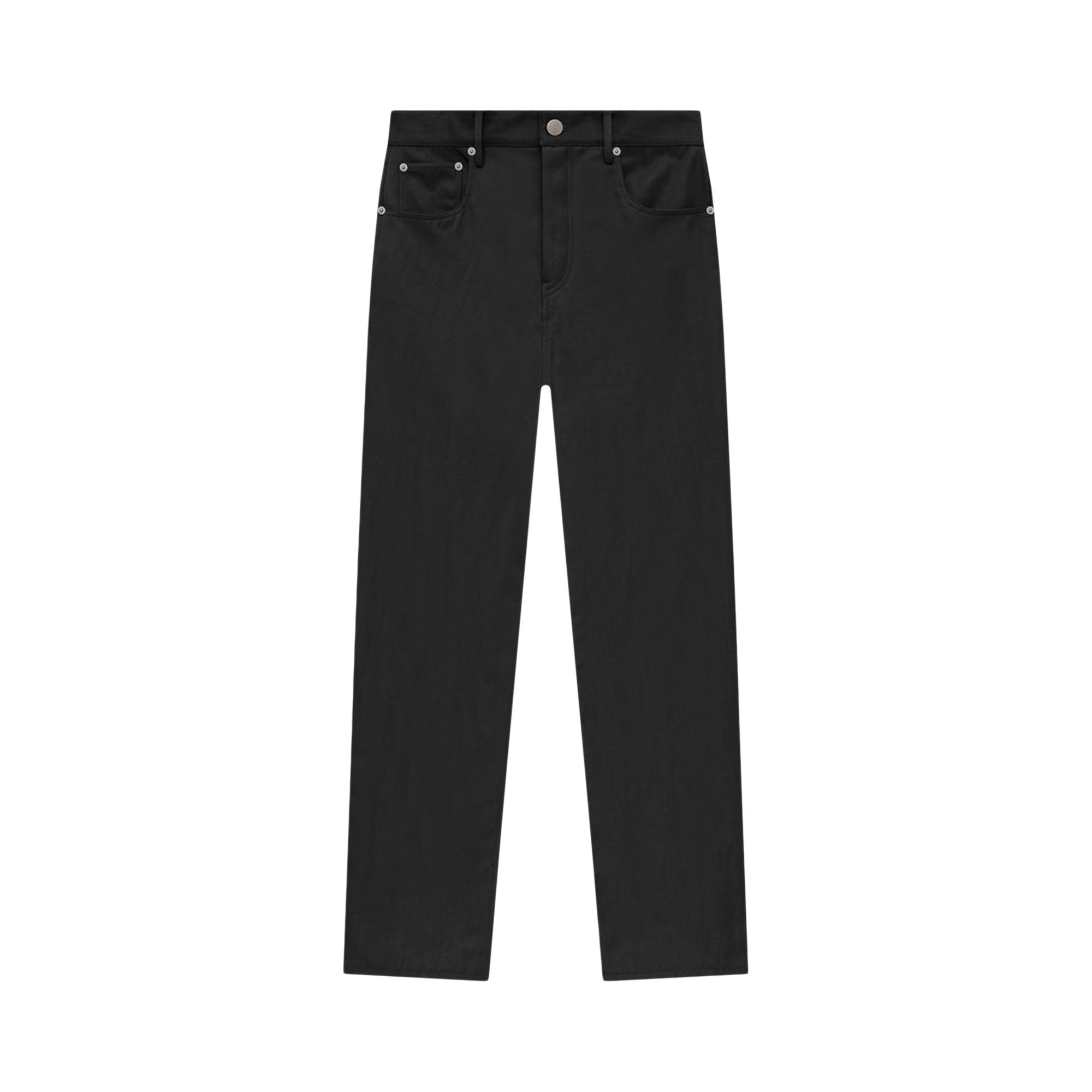 Pre-owned Essentials Fear Of God  Textured Nylon 5-pocket Pant 'black' | Men's Size 29