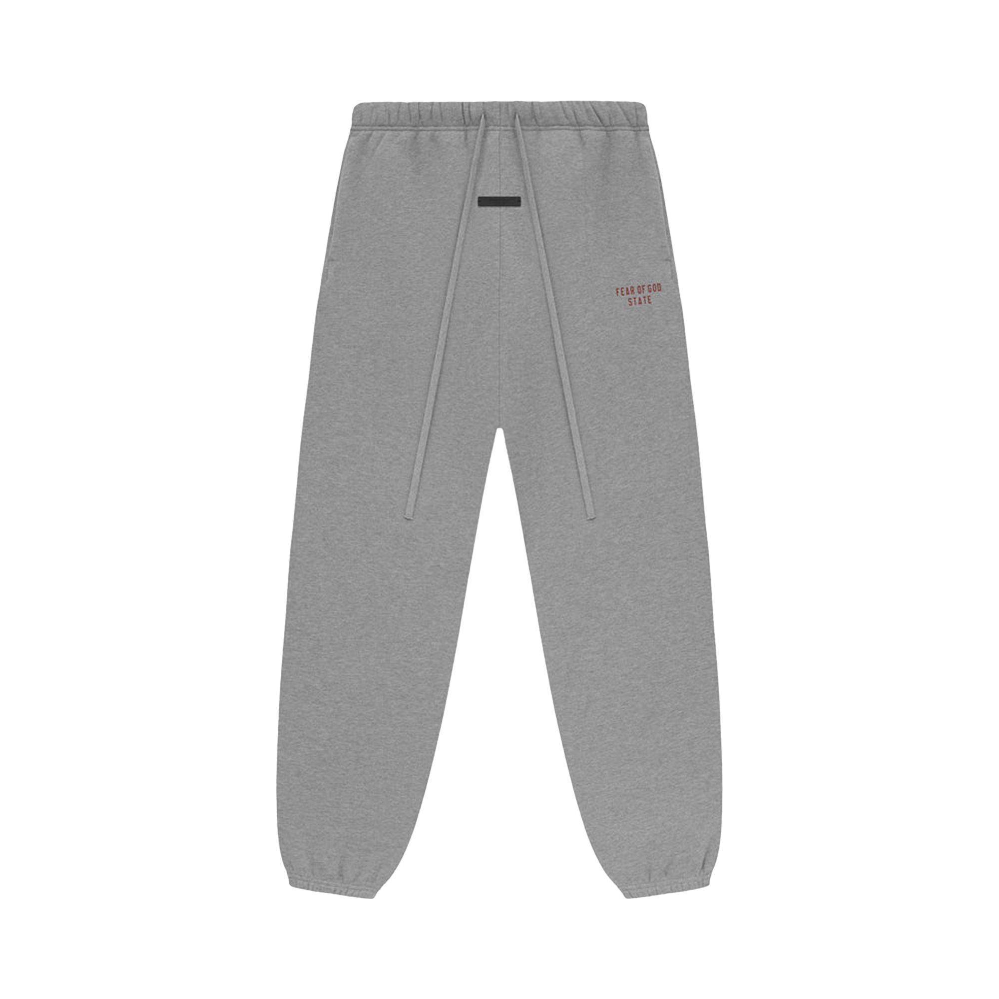 Fear of God Essentials Fleece Sweatpant 'Dark Heather' | Grey | Women's Size L