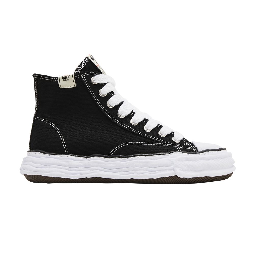Pre-owned Miharayasuhiro Maison Mihara Yasuhiro Maison Mihara Yasuhiro Peterson 23 Og Sole Canvas High 'black White' | Men's