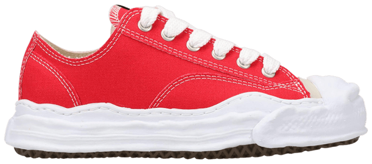 Maison Mihara Yasuhiro Hank OG Sole Canvas Low Red