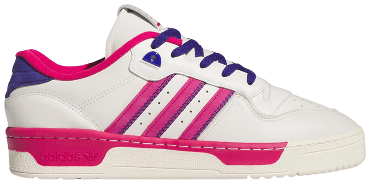 Hoop York City x adidas Rivalry Low Off White Bold Pink