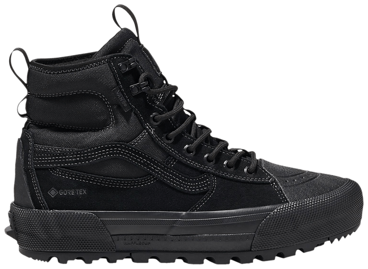 Blackout vans sk8 hi outlet