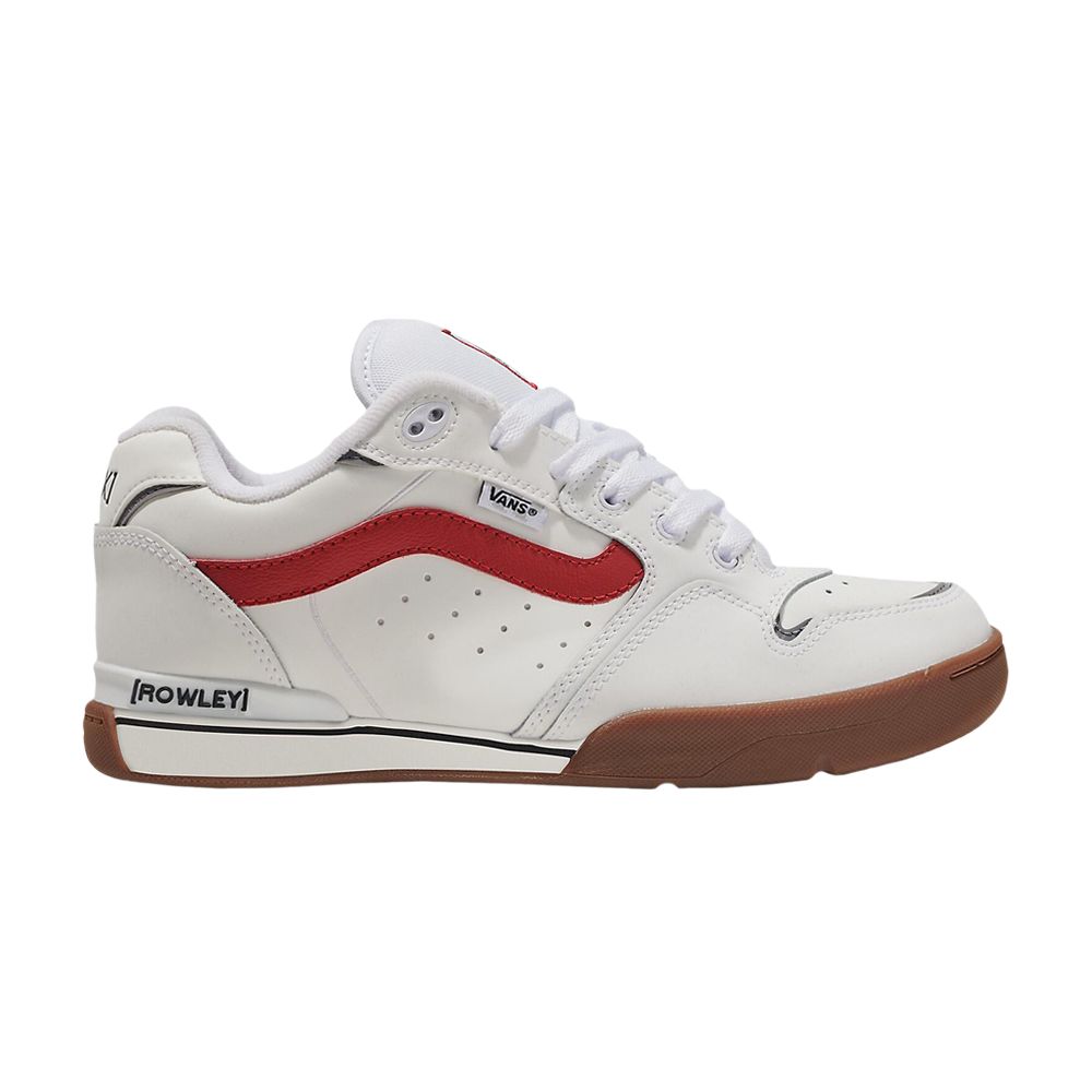 Pre-owned Vans Rowley Xlt 'white Red Gum'
