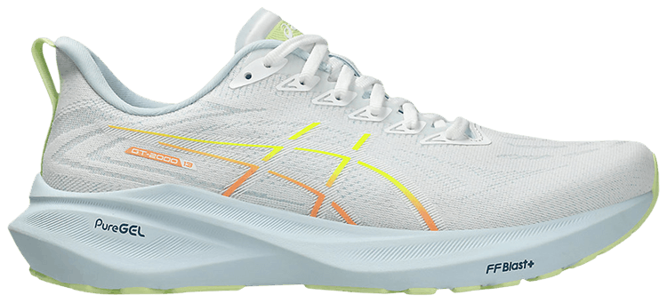 Asics GT 2000 13 White Orange Lime