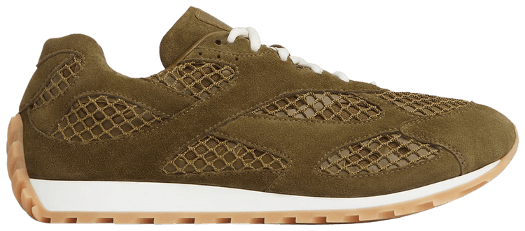 スニーカー BOTTEGA VENETA 796481.V4JE1 Sneakers Buy Bottega Veneta Orbit Sneaker 'Olive Oil' - 796481 V4JE1
