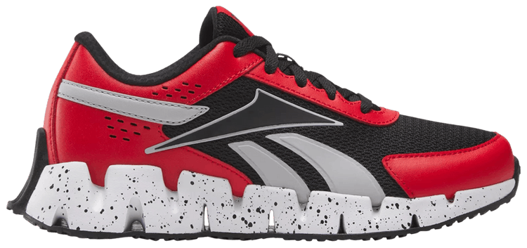 Reebok Justin Fields x Zig Dynamica 2 Big Kid Vector Red Black