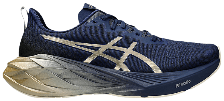 Asics Novablast 4 Platinum Blue Expanse Champagne
