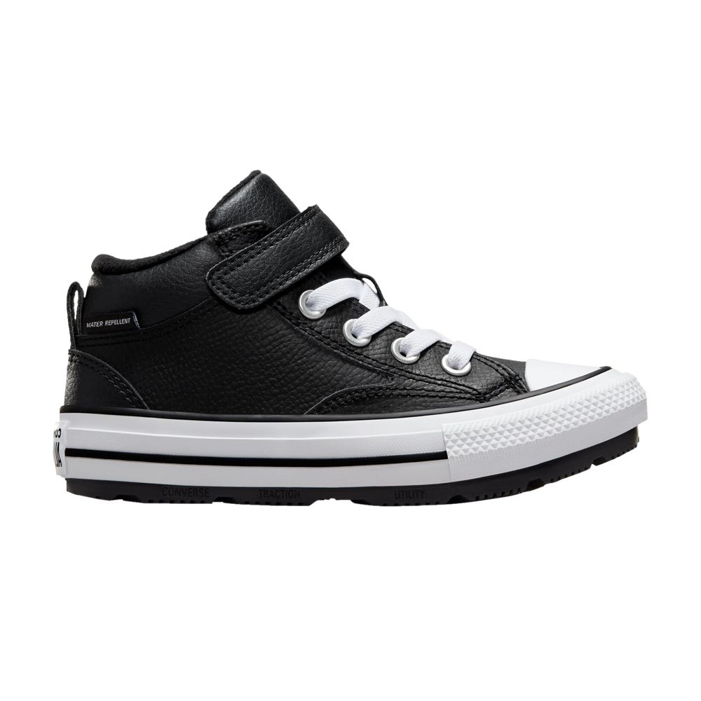 Pre-owned Converse Chuck Taylor All Star Mid Boot Ps 'malden Street - Black White' | Kid's Size 12