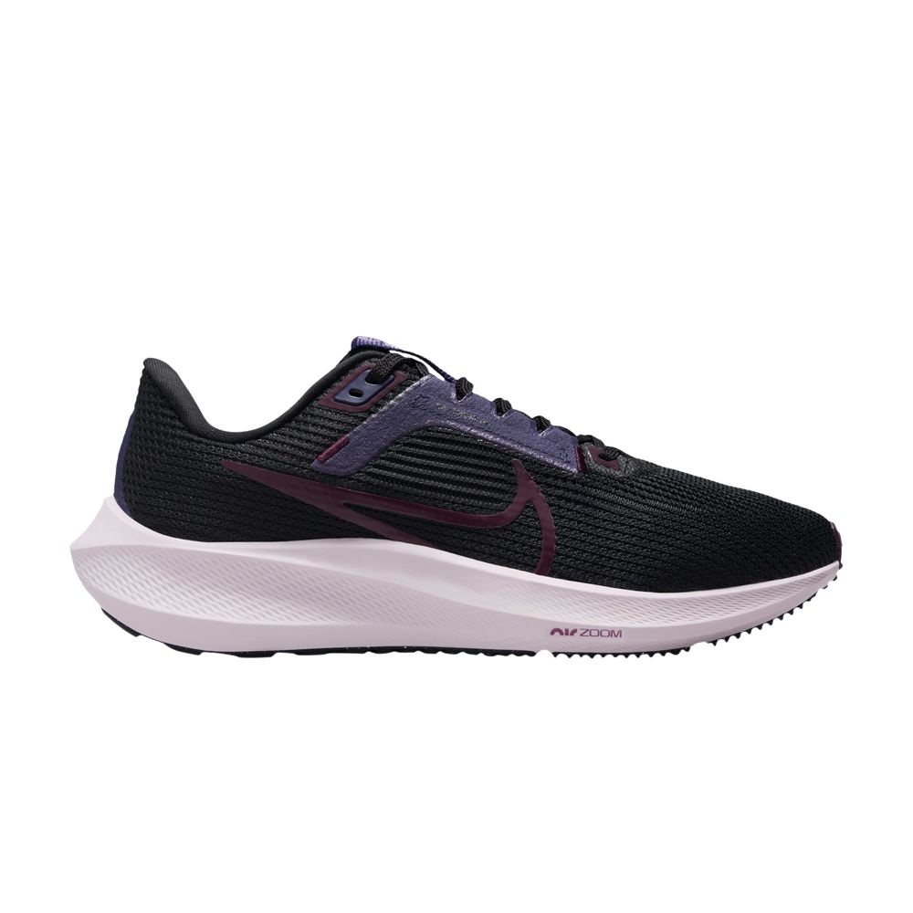 Pre-owned Nike Wmns Air Zoom Pegasus 40 'black Night Maroon Purple' | Women's Size 7.5