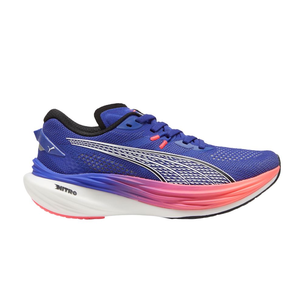 Pre-owned Puma Wmns Deviate Nitro 3 'lapis Lazuli' In Blue