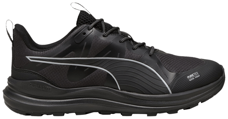 Puma Reflect Lite Trail PURE TEX Black Cool Dark Grey