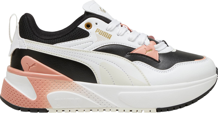 Wmns R78 Disrupt White Black Pink