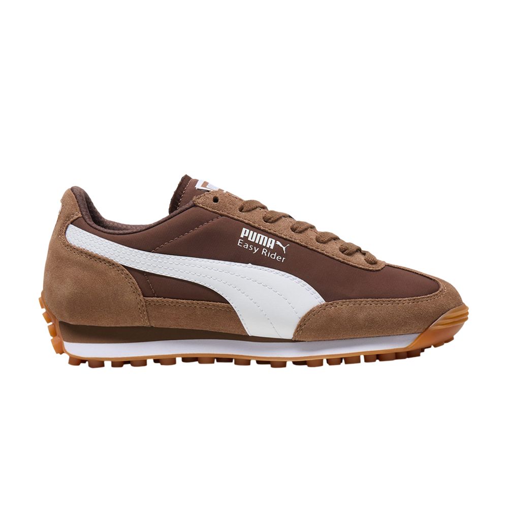 Pre-owned Puma Wmns Easy Rider Sn 'haute Coffee' In Brown