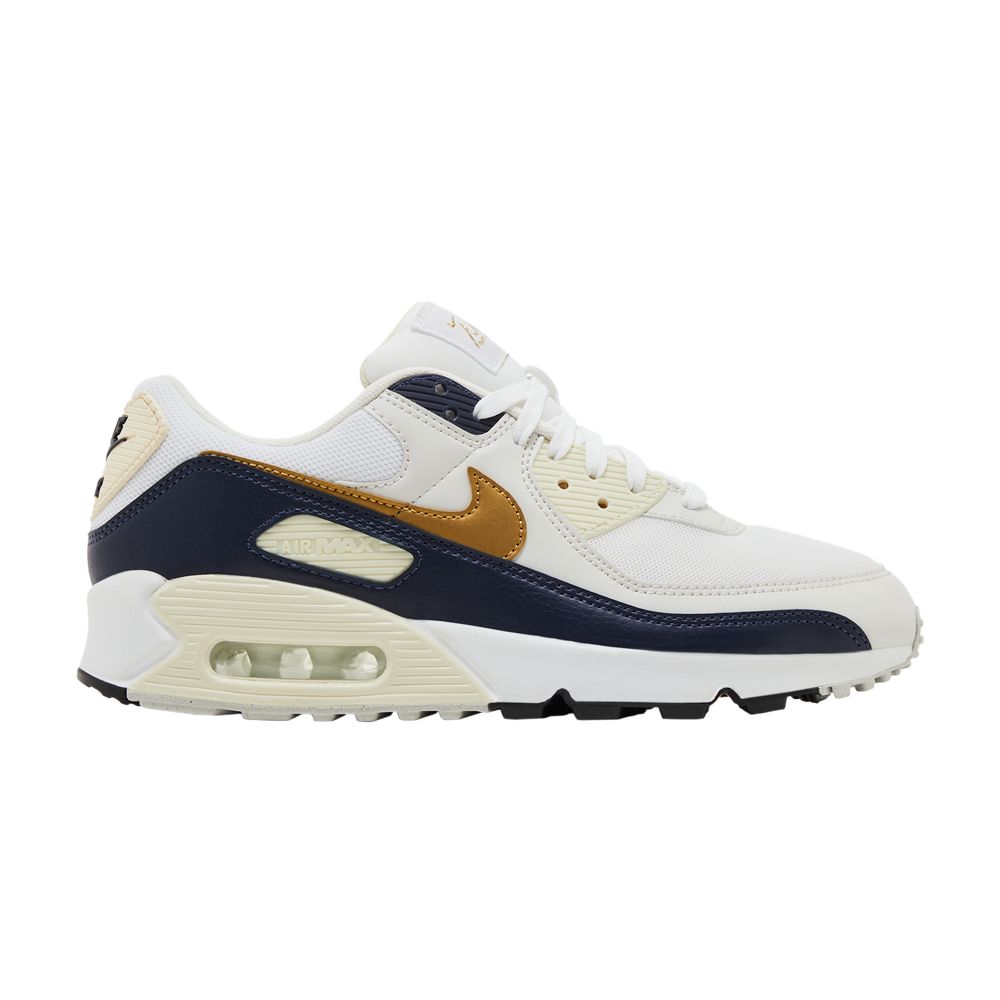 Pre-owned Nike Wmns Air Max 90 'olympic' In White