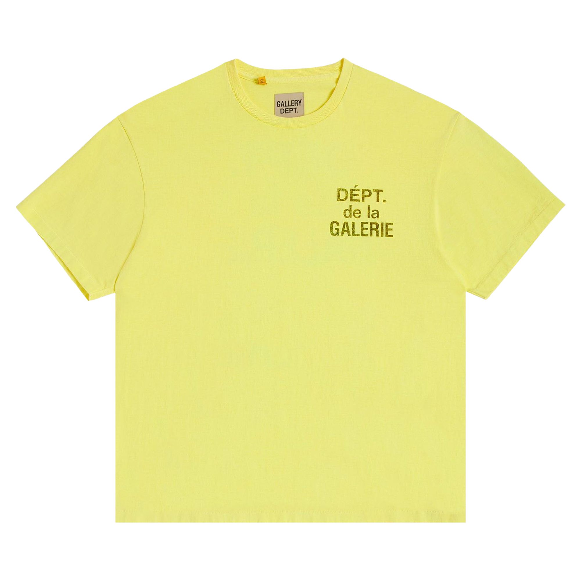 Gallery Dept. French Tee 'Flo Yellow' | Men's Size XL