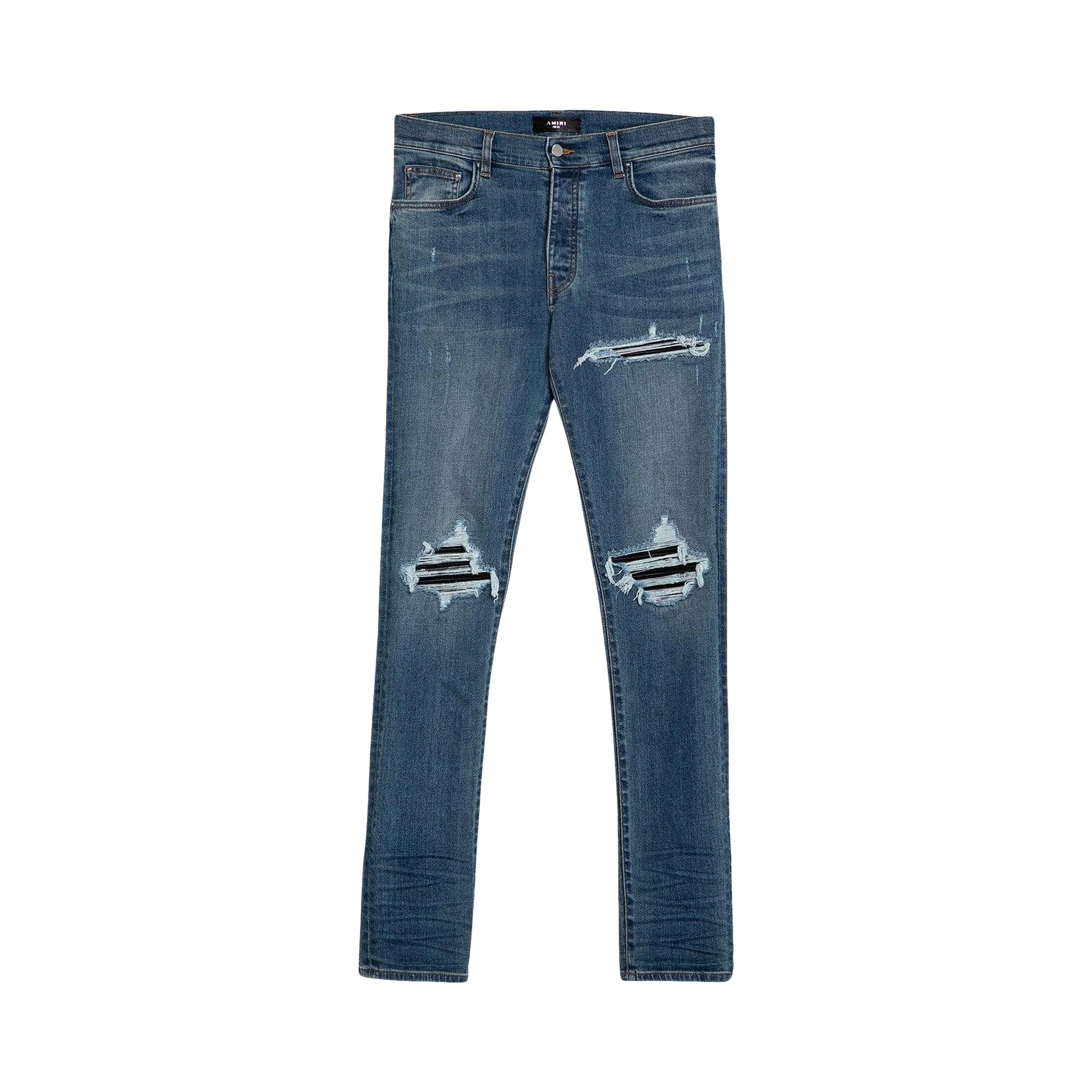 Pre-owned Amiri Mx1 Jeans 'dark Indigo' | Blue | Men's Size 32
